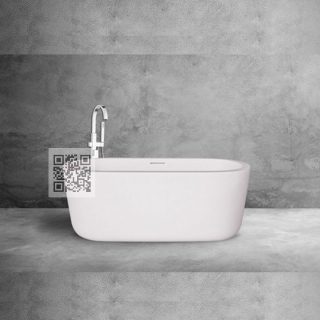 Bồn tắm terrazzo BTZ019 - Bồn tắm đá mài cao cấp