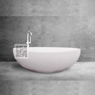 Bồn tắm terrazzo BTZ022 – Bồn tắm đá mài cao cấp