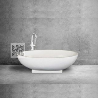 Bồn tắm Terrazzo BTZ09 – Bồn tắm đá mài tối giản sang trọng