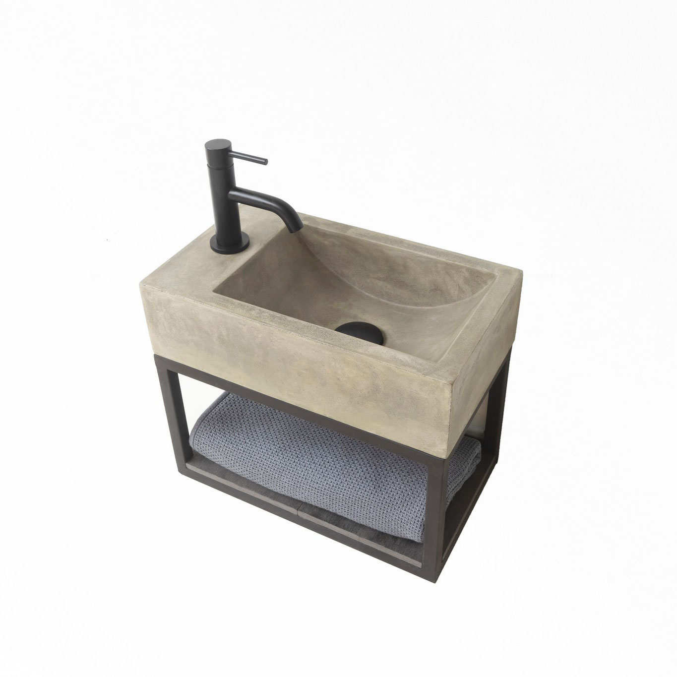 Lavabo Terrazzo Basic+ – Sự kết hợp hoàn hảo giữa tối giản và tiện ích cho phòng tắm hiện đại