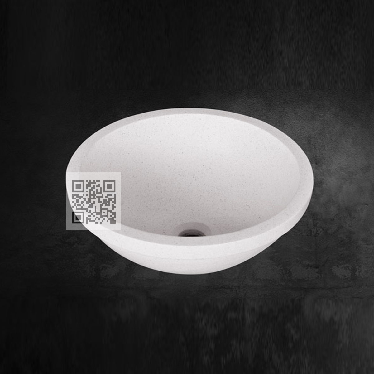 Lavabo Terrazzo LT01 – Thiết kế tròn tối giản, tinh tế cho phòng tắm hiện đại