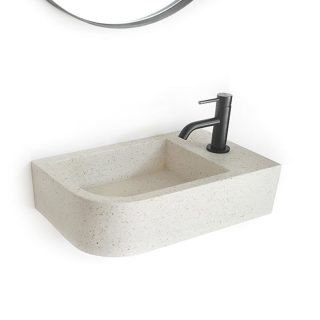Lavabo Terrazzo Pavio (Right) – Giải pháp nhỏ gọn, hiện đại cho phòng tắm